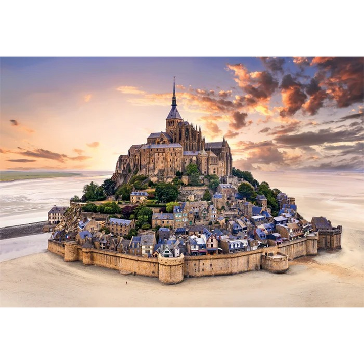 Clementoni Hqc The Mont Saintmichel Risin Puzzle - 1500 Pcs