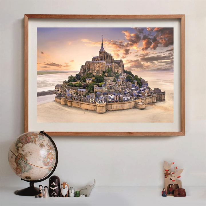 Clementoni Hqc The Mont Saintmichel Risin Puzzle - 1500 Pcs