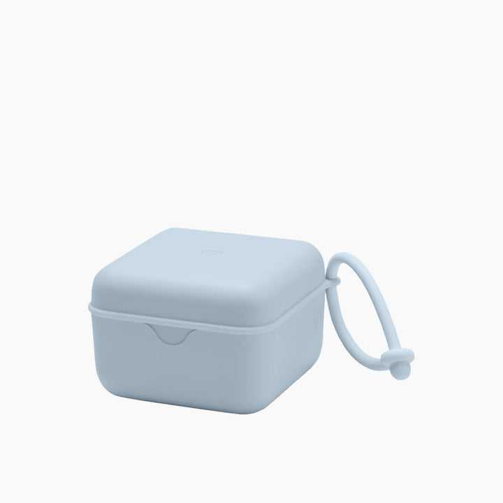 Bibs Pacifier Box in powder blue