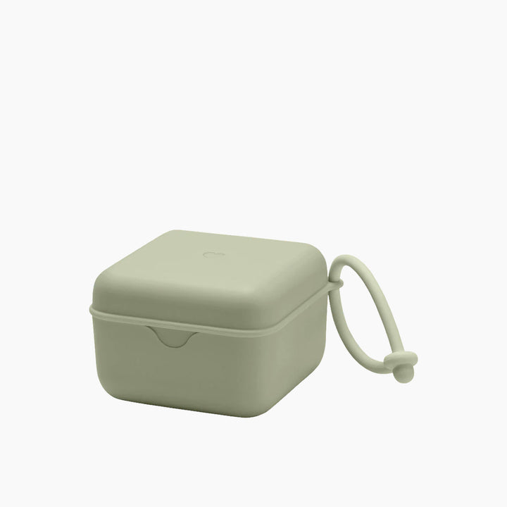 Bibs Pacifier Box in sage