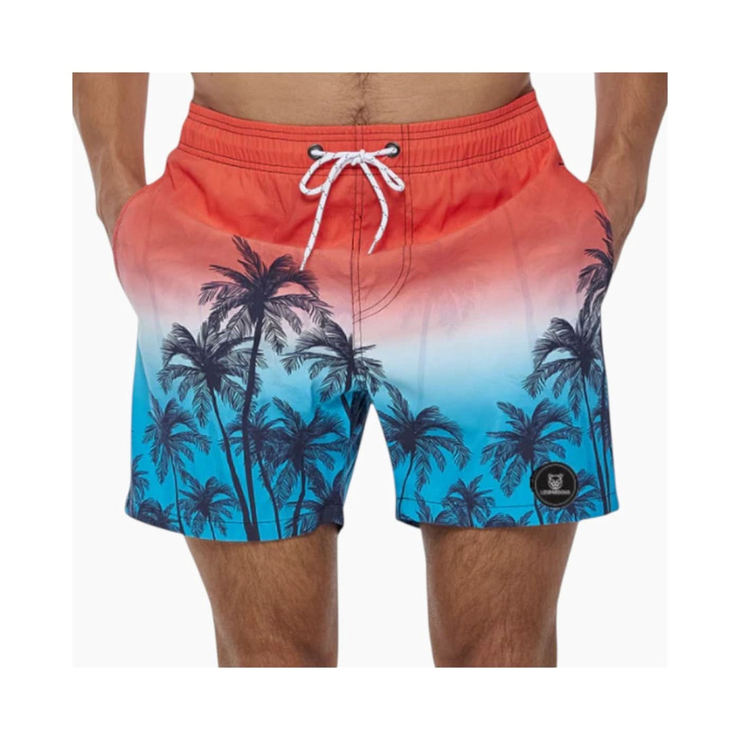 Leopardous Swimming Shorts