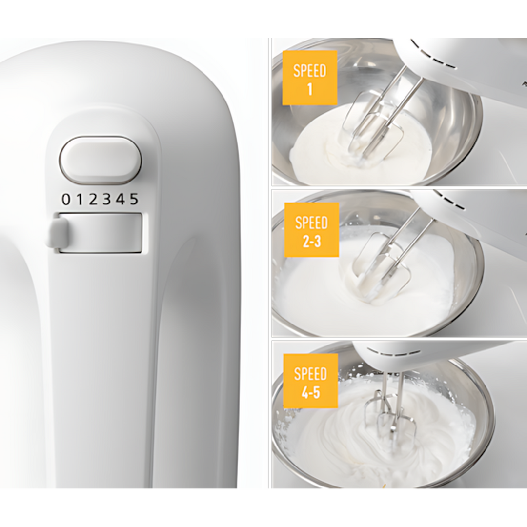 Panasonic Hand Mixer With 3L Bowl, 175W