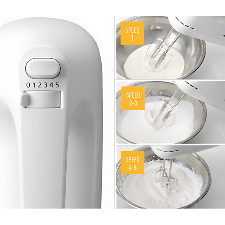 Panasonic Hand Mixer With 3L Bowl, 175W