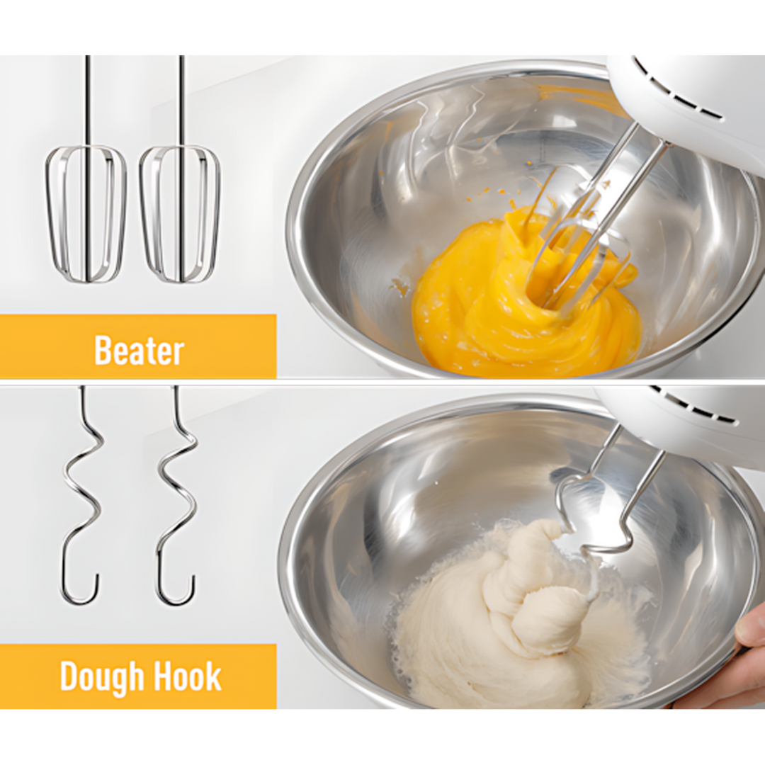 Panasonic Hand Mixer With 3L Bowl, 175W