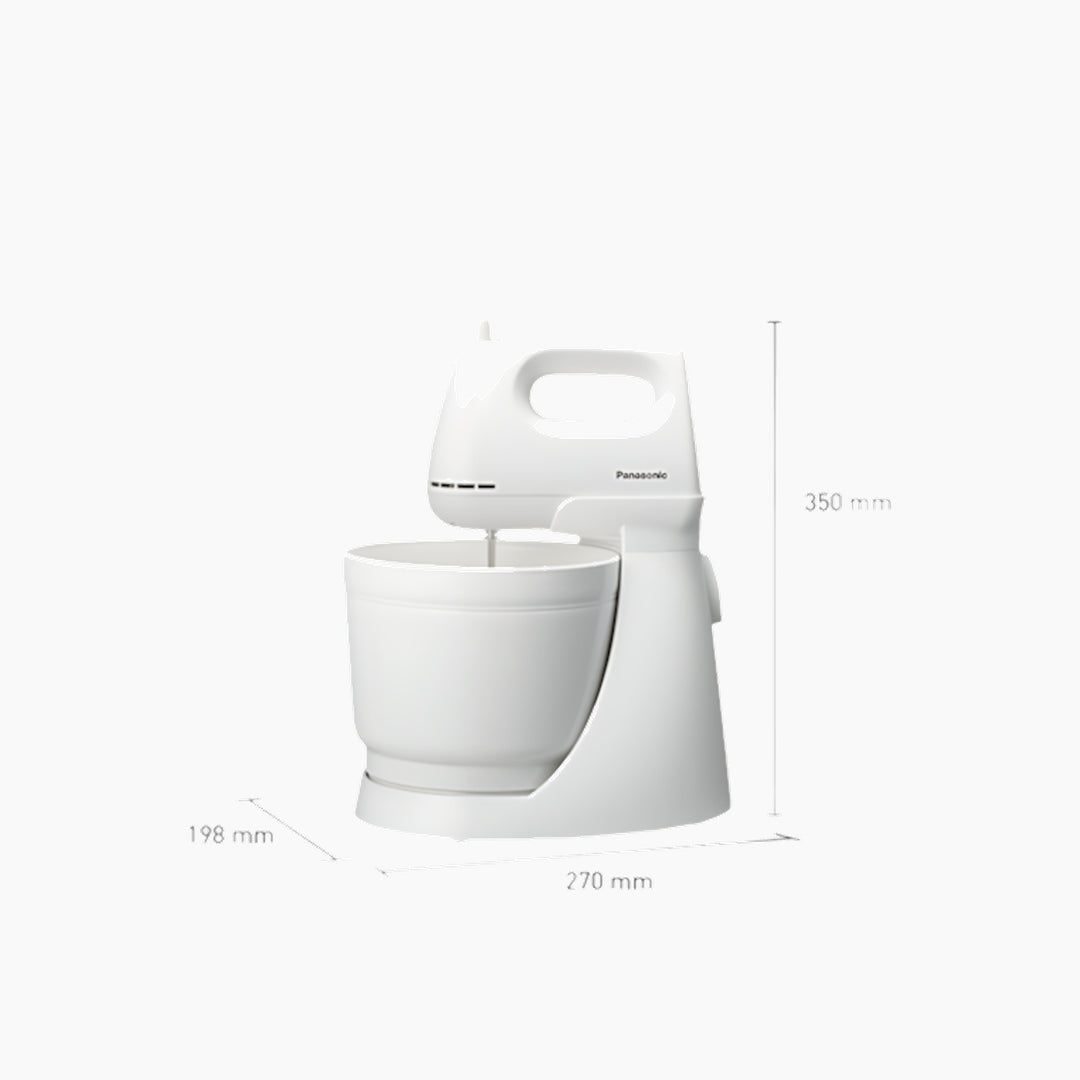 Panasonic Hand Mixer With 3L Bowl, 175W