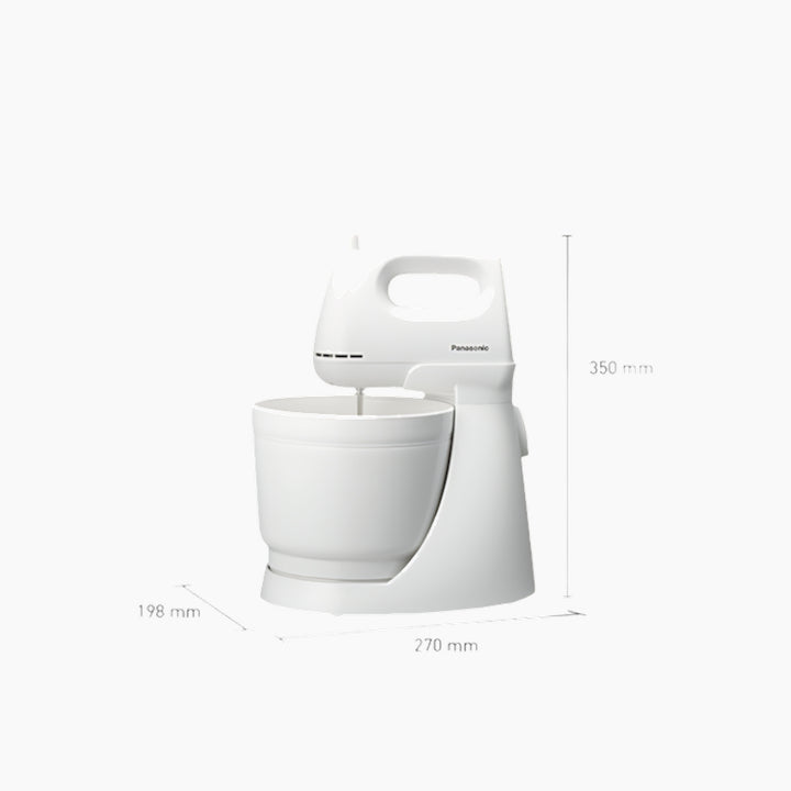 Panasonic Hand Mixer With 3L Bowl, 175W