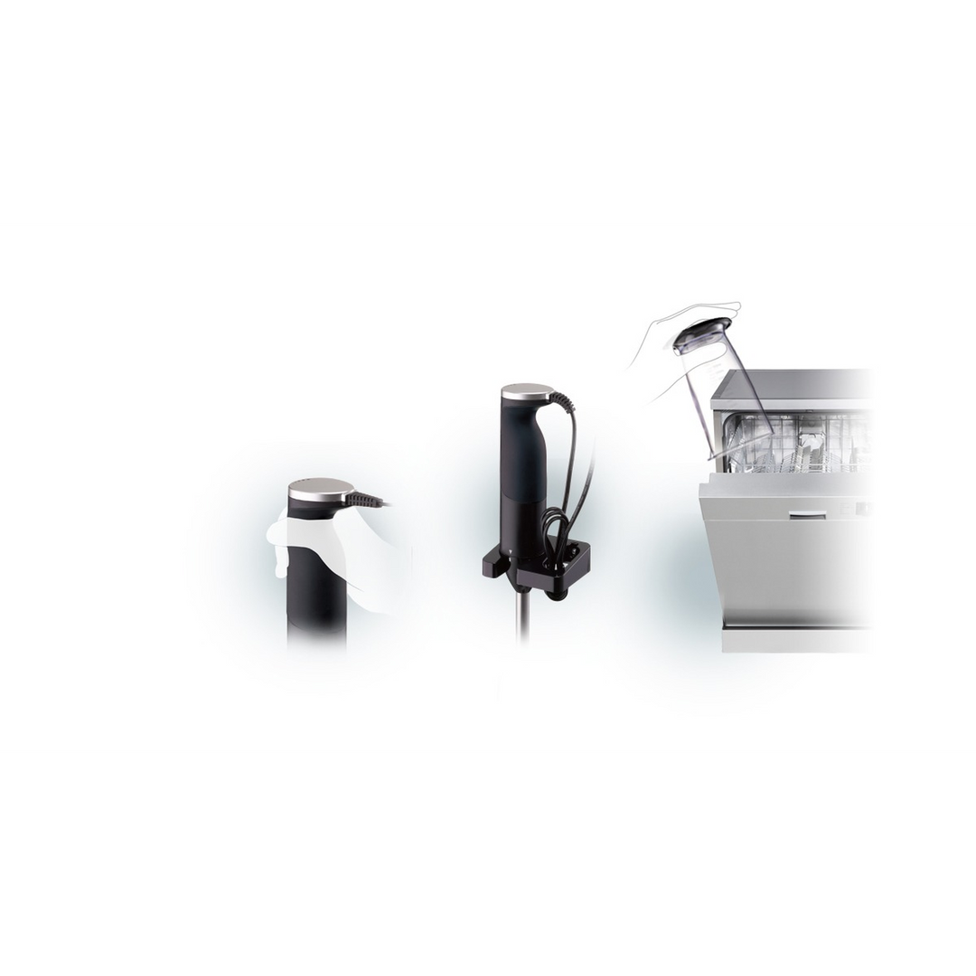 Panasonic Hand Blender 600 W 4-Blades 3-Attachments Black