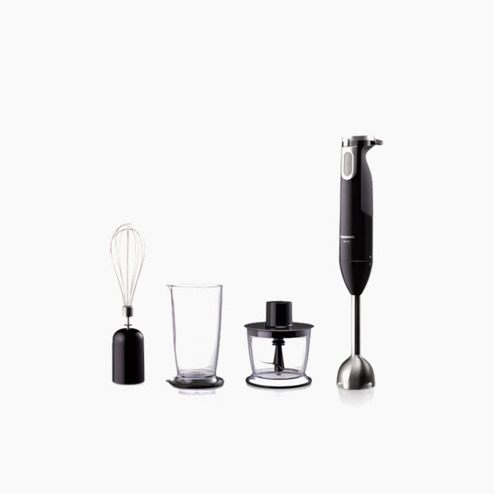 Panasonic Hand Blender 600 W 4-Blades 3-Attachments Black