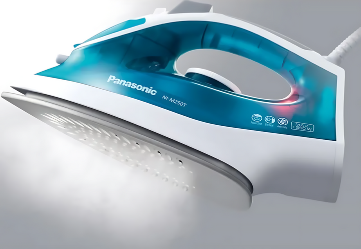 Panasonic Steam Iron 1550 W , Titanium (Green)