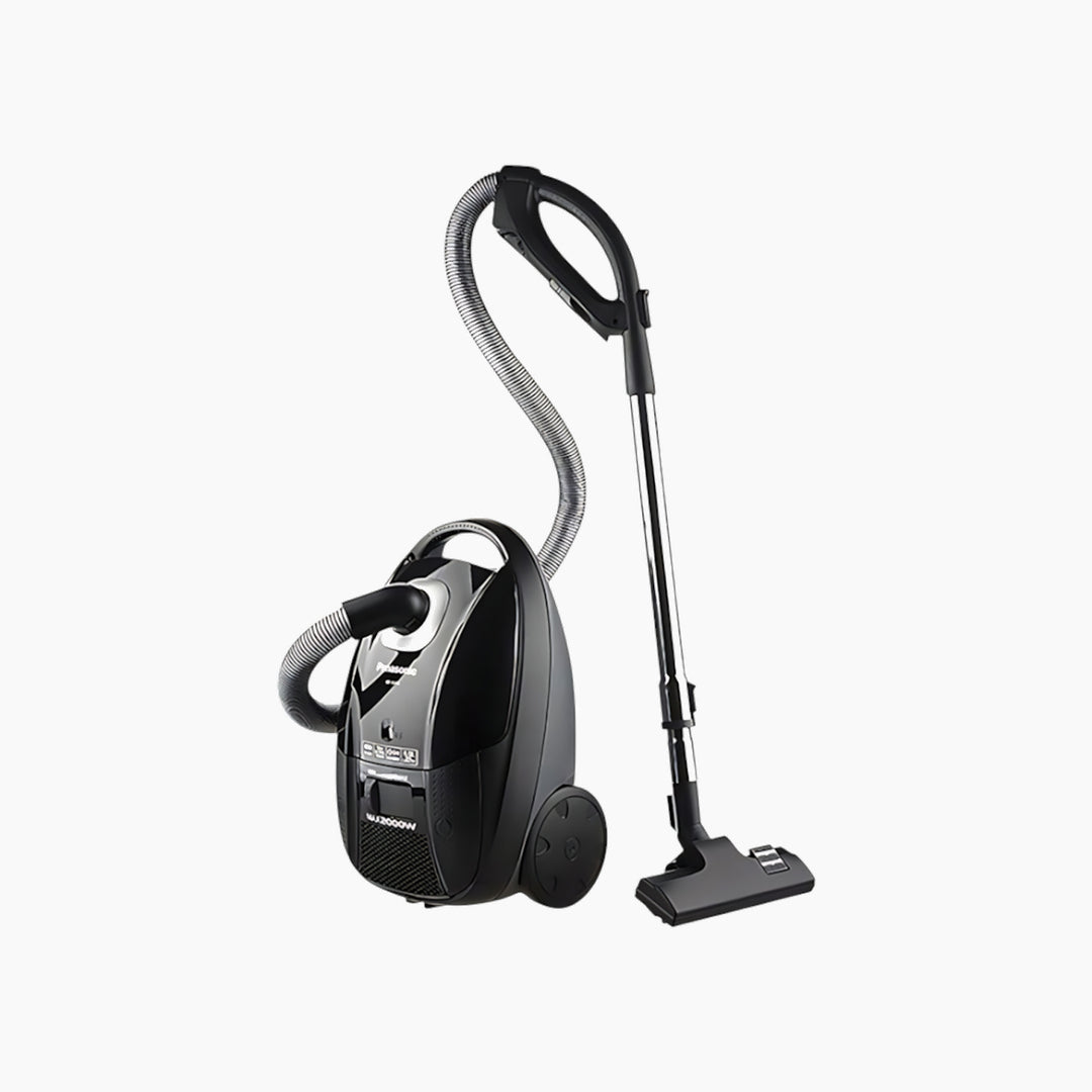 Panasonic Vacuum Cleaner 2000 W , Bagged Canister (Black)