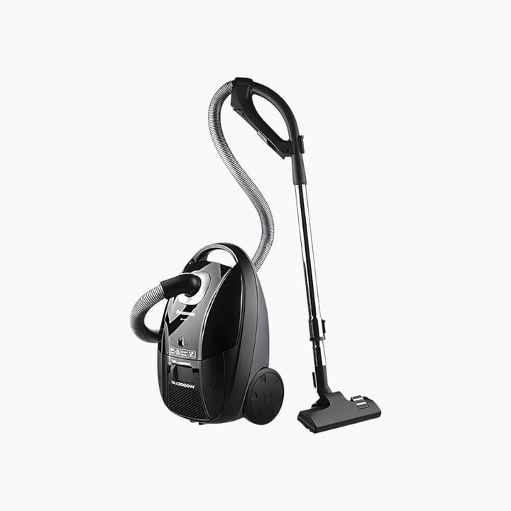 Panasonic Vacuum Cleaner 2000 W , Bagged Canister (Black)