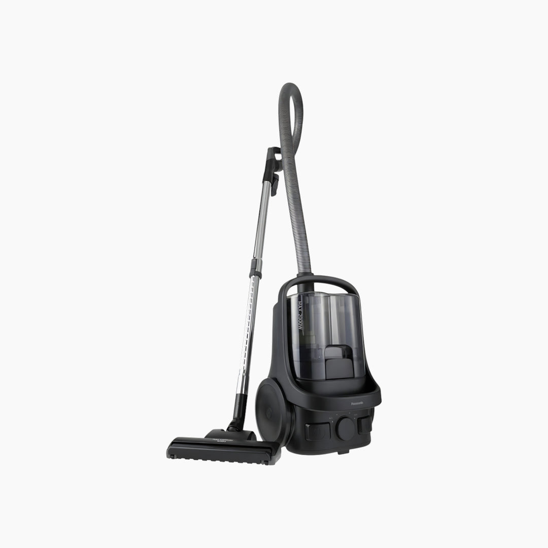 Panasonic Vacuum Cleaner 2000 W , Bagless Canister (Black)