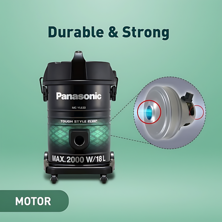 PanasonicVacuumCleaner2000W_Barrel20L_Malaysia_12_framed - HUNA