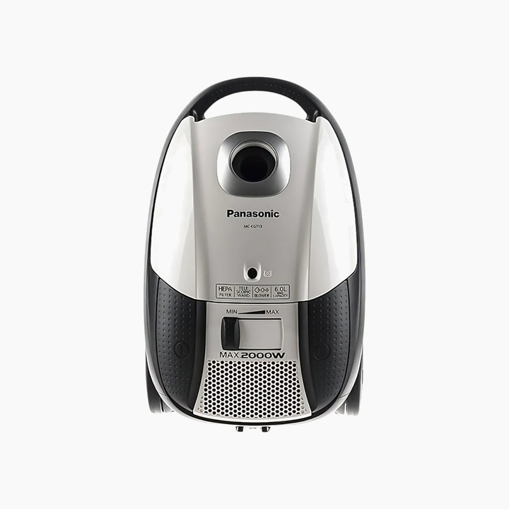 Panasonic Vacuum Cleaner 2100 W , Bagged Canister (White)