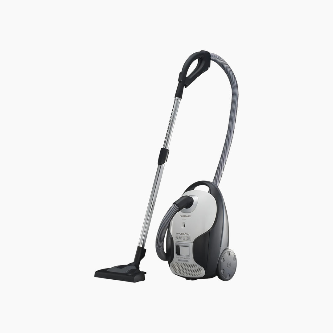 Panasonic Vacuum Cleaner 2100 W , Bagged Canister (White)