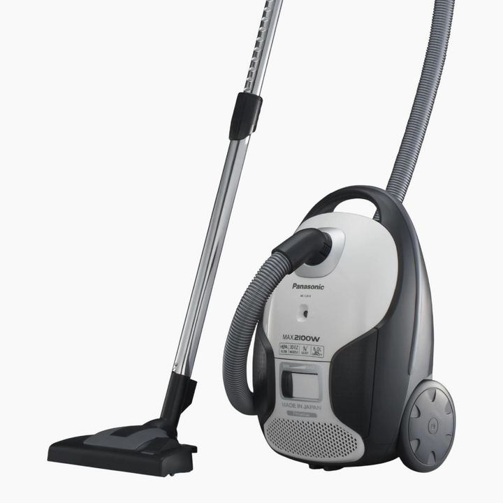 Panasonic Vacuum Cleaner 2300 W , Bagged Canister (White)