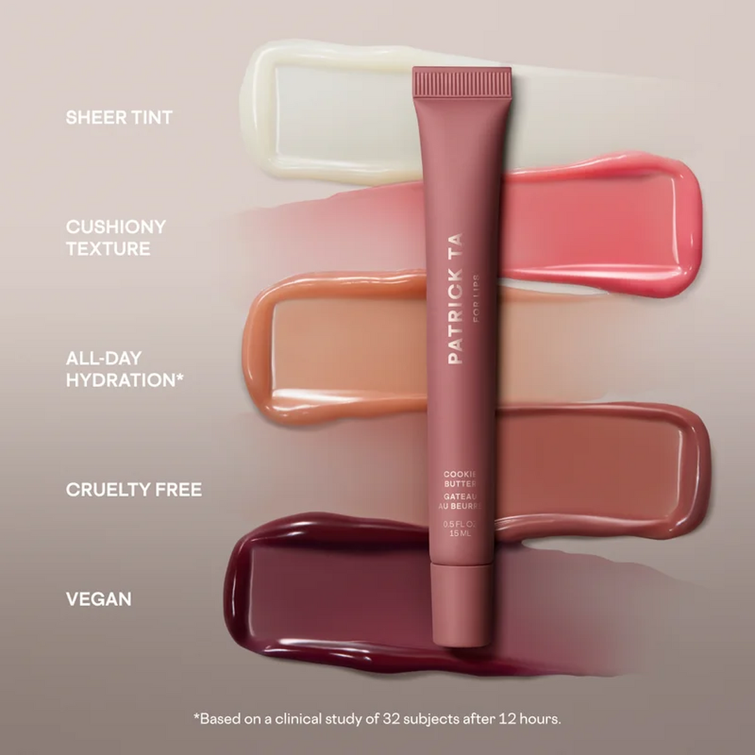 Patrick Ta Major Moisture Smoothing Lip Balm in Pink Salted Caramel