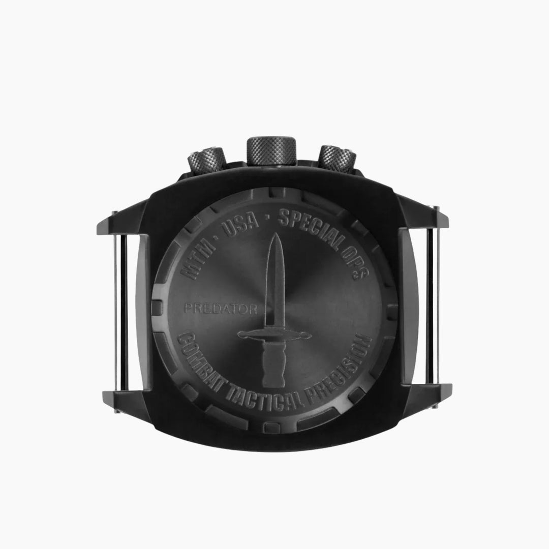 MTM Watches Patriot Black Steel 44MM