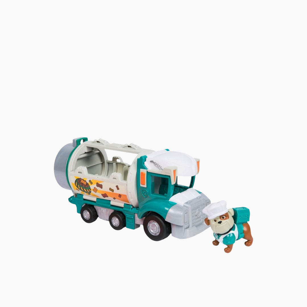 Spin Master Paw Patrol Rubble &amp; Crew Grandpa Gravel Construction Truck With Kinetic Sand And Accessories