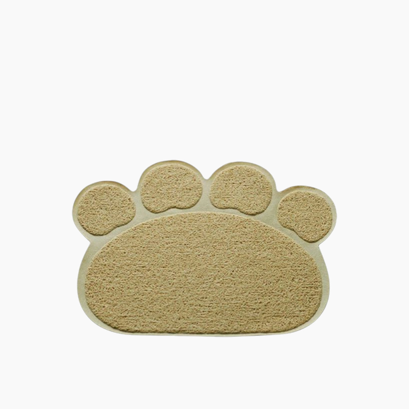 Village Care Paw Shaped Litter Box Mat Mat Village Care Paw Shaped Litter Box Mat Mat
