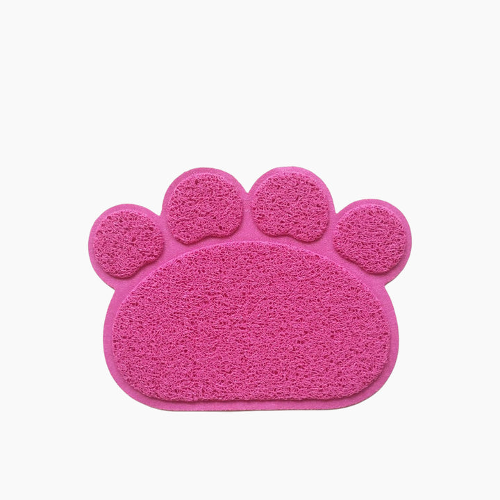 Village Care Paw Shaped Litter Box Mat Mat