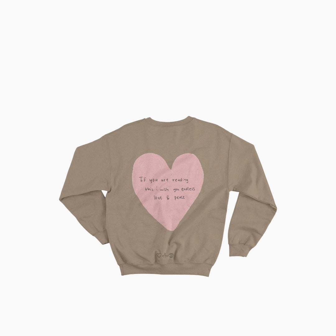 The Orenda Tribe Peace &amp; Love Kids Sweatshirt