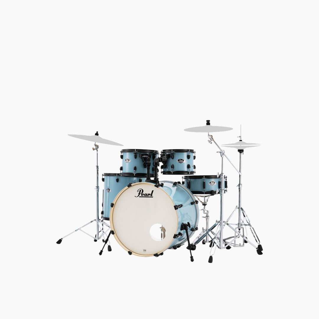 Pearl Export Limited edition Set with Black Hardware – Daphne Blue