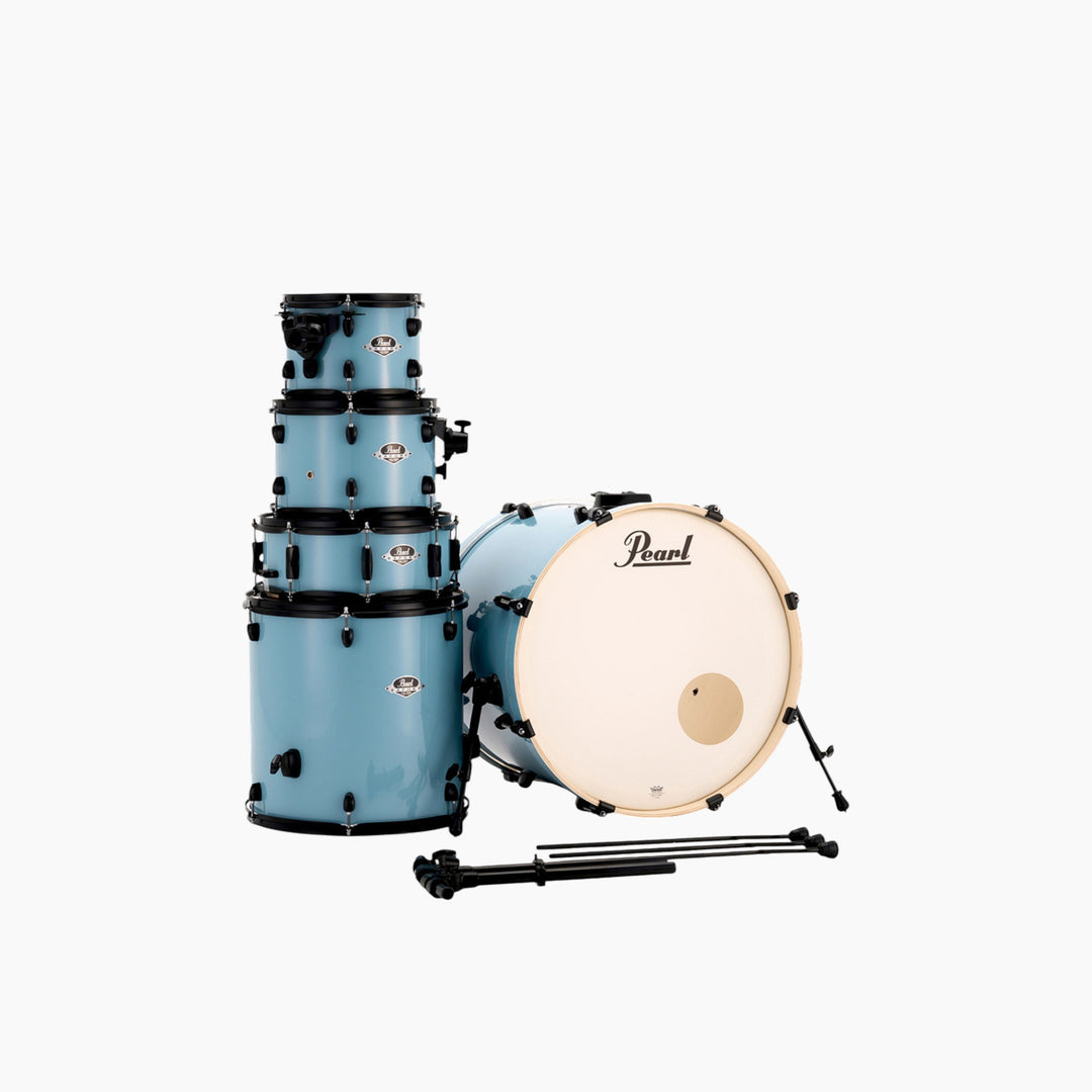 Pearl Export Limited edition Set with Black Hardware – Daphne Blue