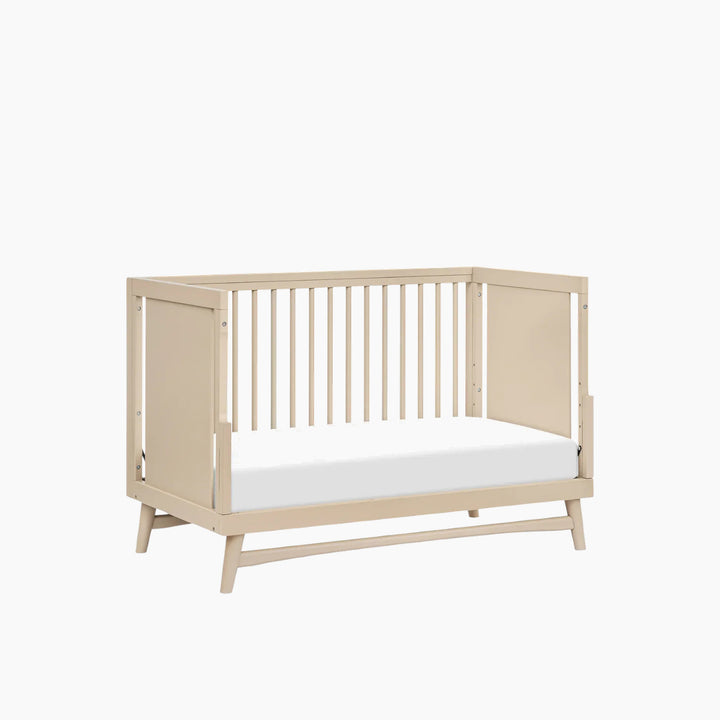 Babyletto Peggy 3-in-1 Convertible Crib with Toddler Bed Conversion Kit Exclusive - Taupe