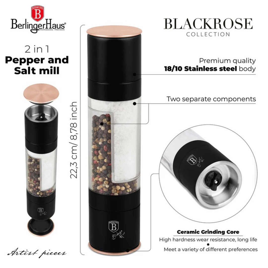 Berlinger Haus Pepper and Salt Mill