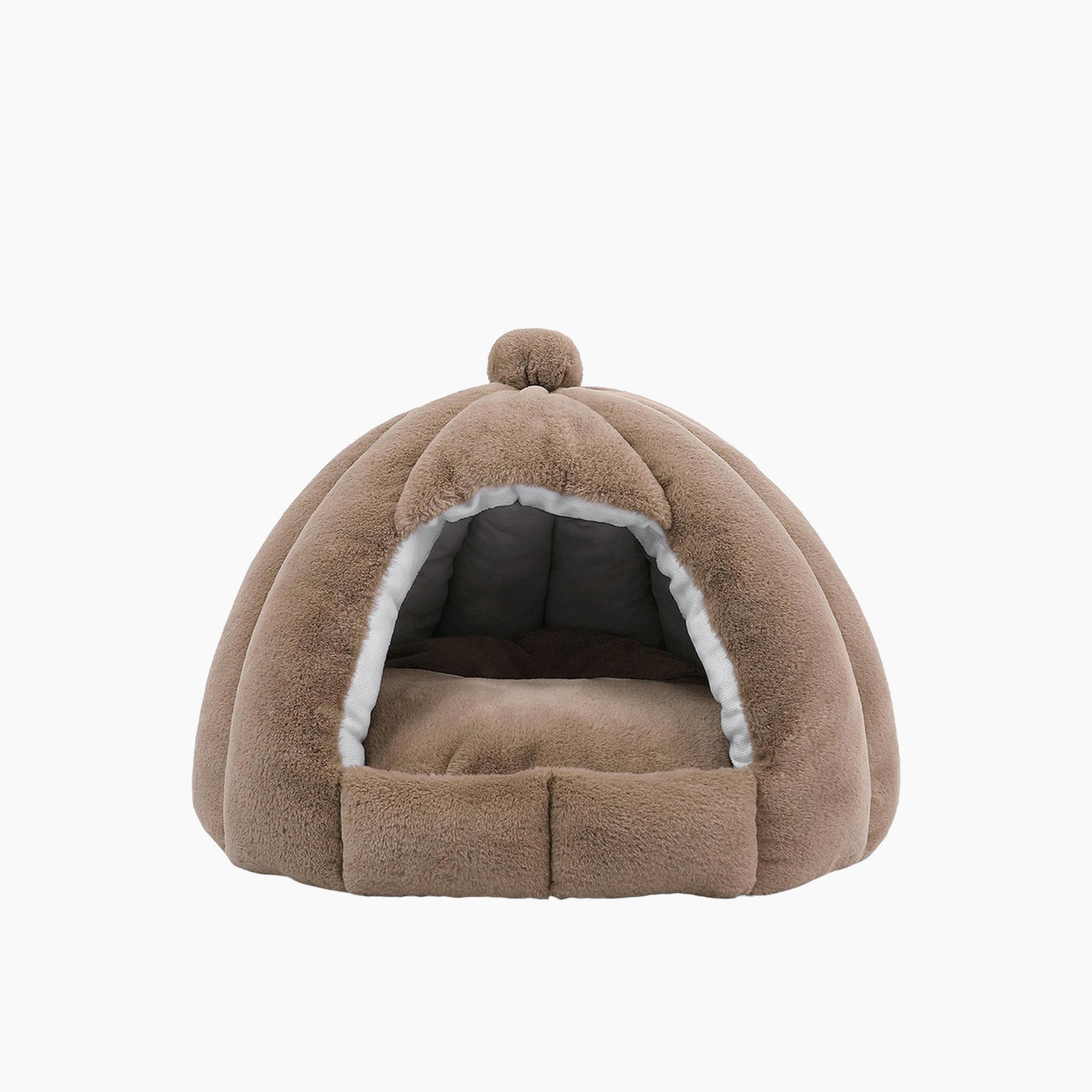 Village Care Large Igloo Pet Bed Brown