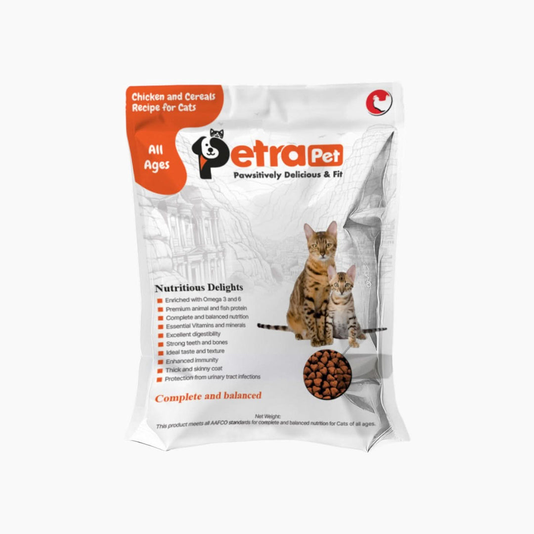 Petra Pet Chicken and Cereals Dry Cat Food