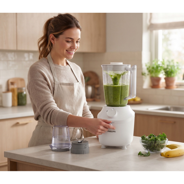 Philips 450W Blender with Mill &amp; Mortar