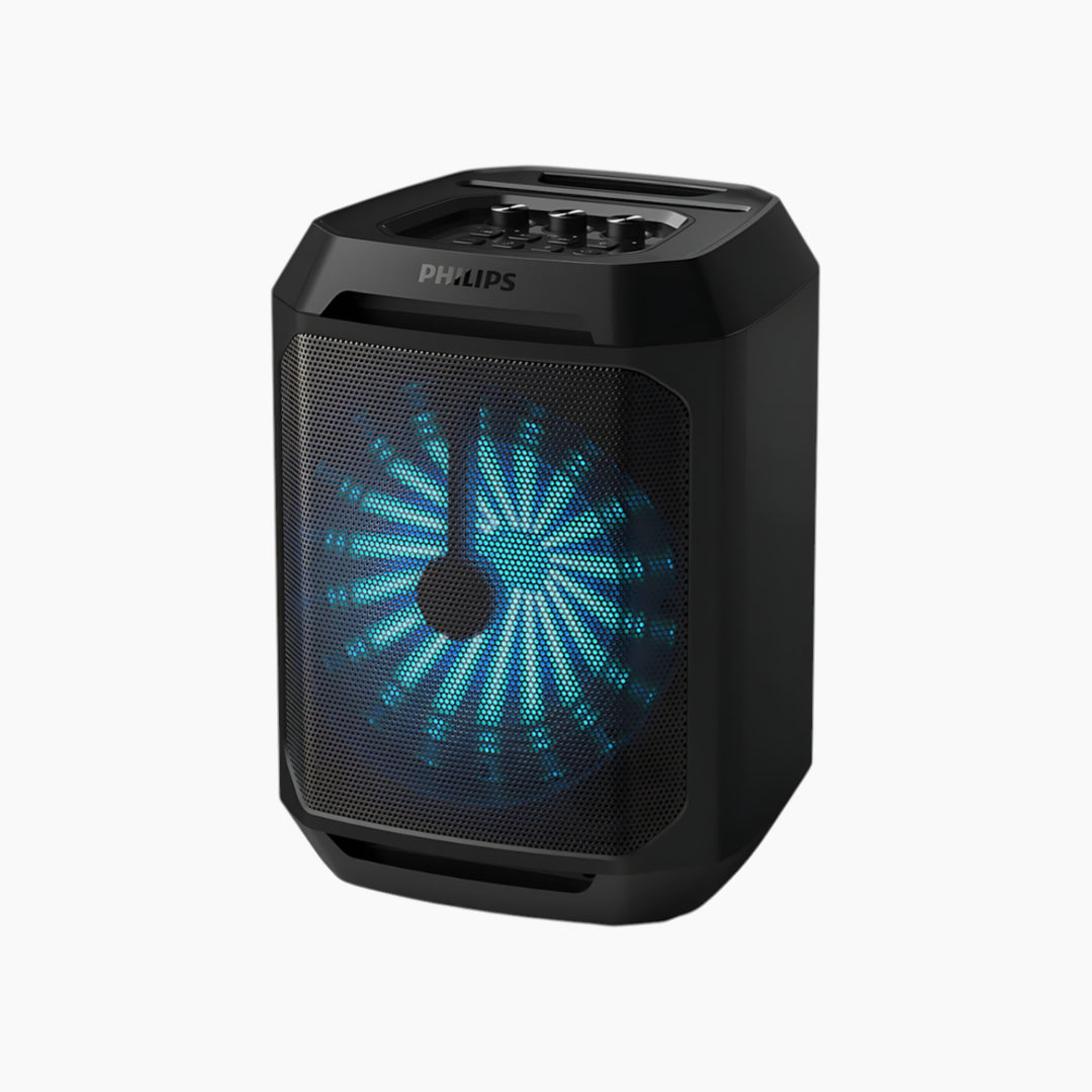Philips TAX2208 Bluetooth party speaker with vibrant party lighting