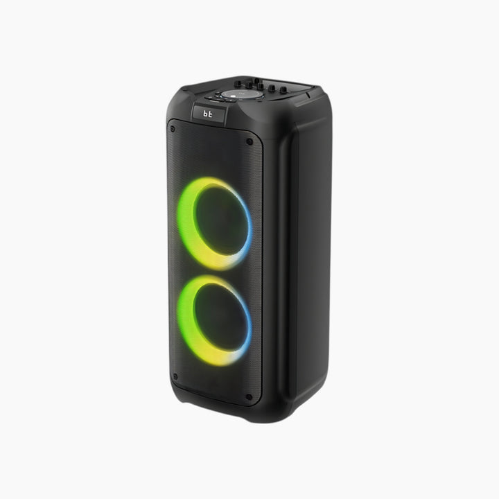 Philips 120W party speaker with RGB lights and microphone input
