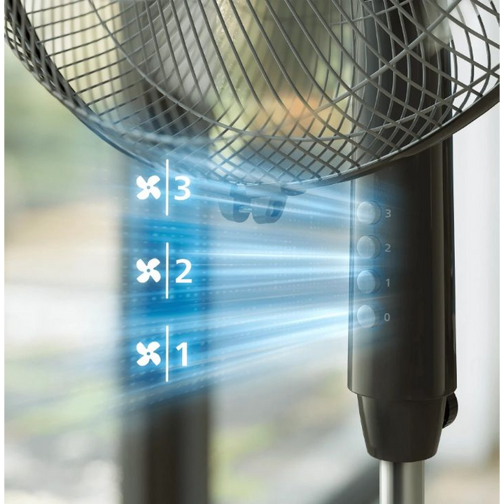 Philips Vertical Fan – 18 Inch / Black