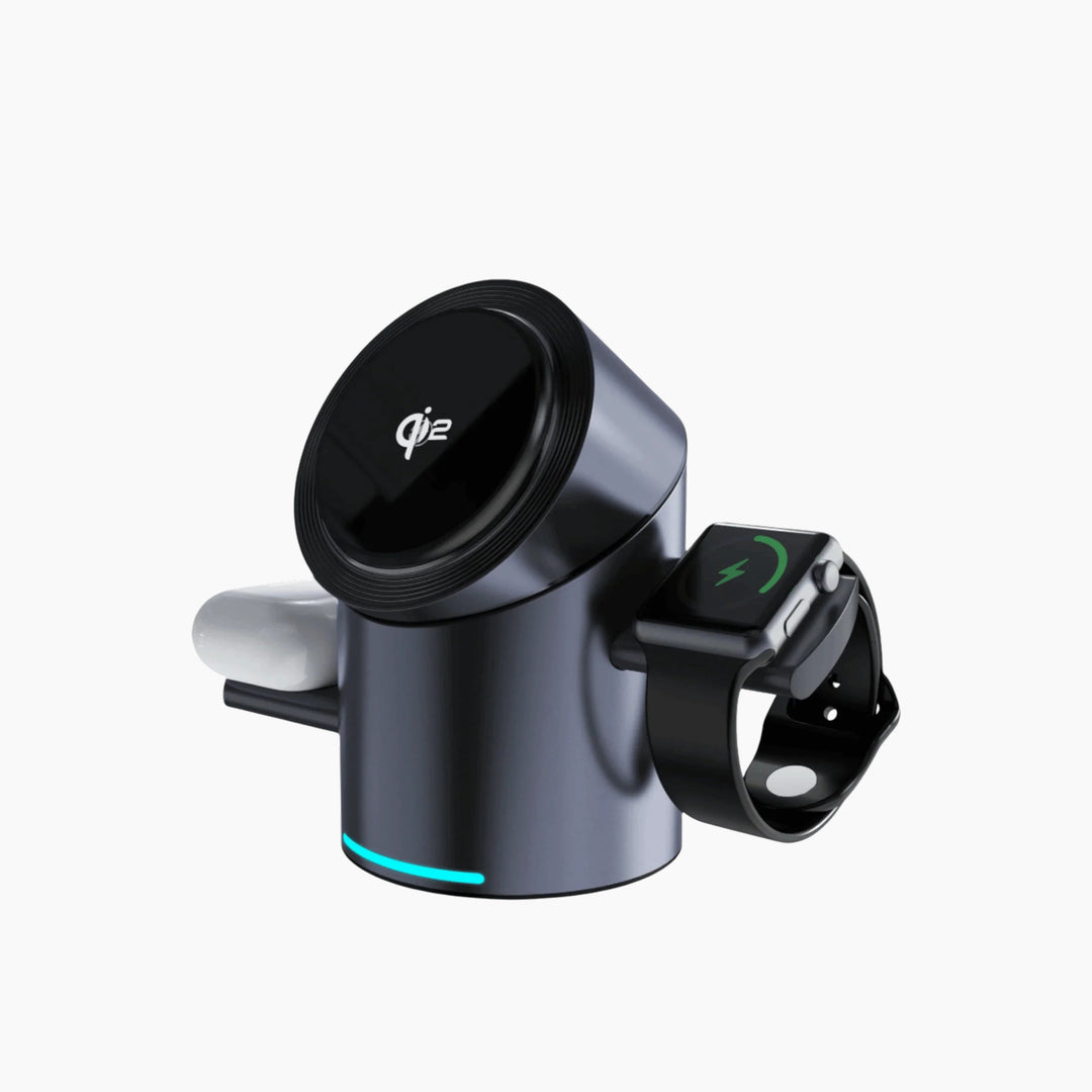 Phone Planet 3in1 Wireless Charger with 15W power output