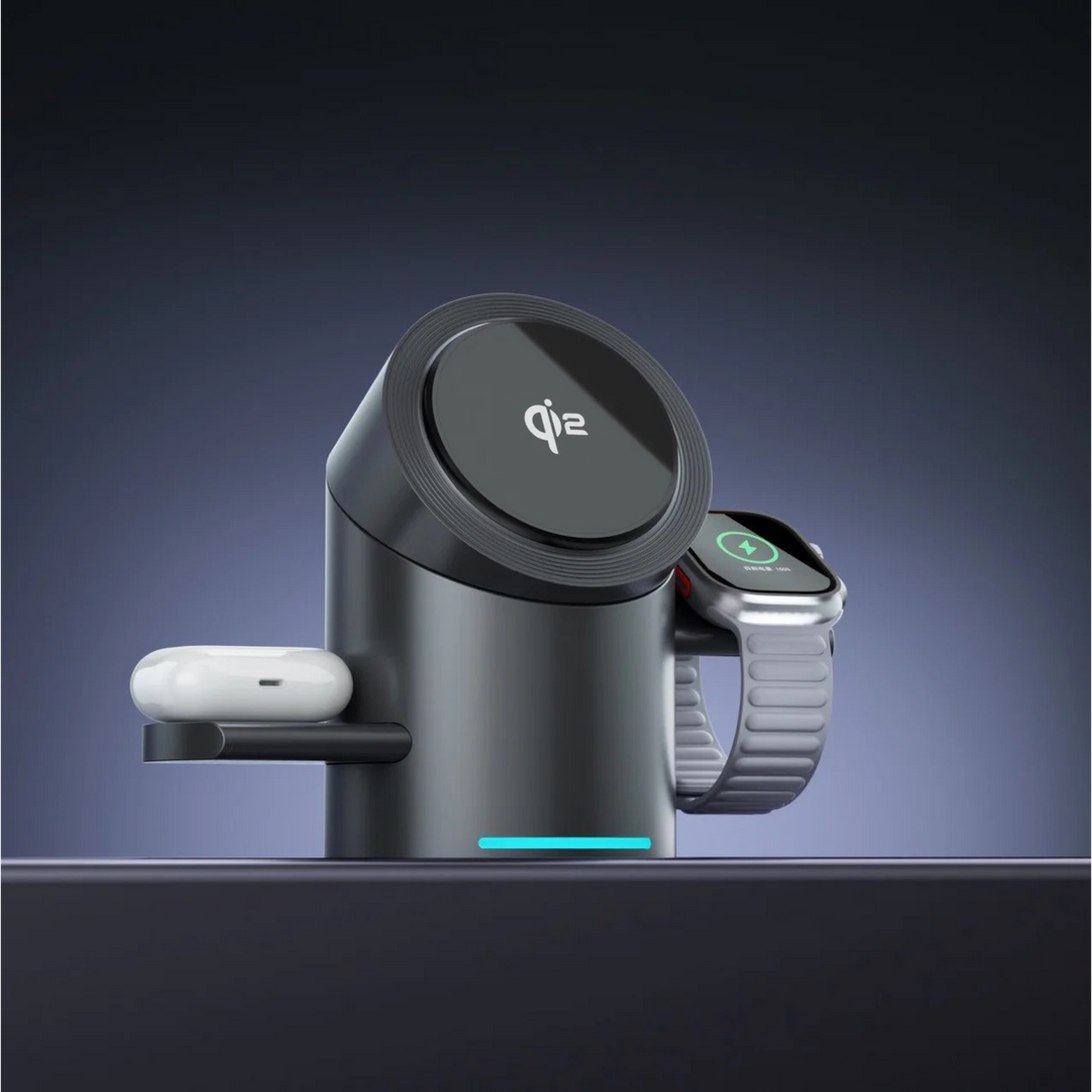 Phone Planet 3in1 Wireless Charger with 15W power output