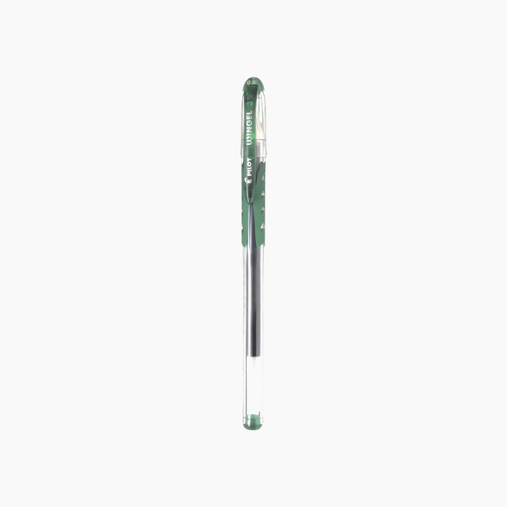 Pilot Wingel green gel pen with 0.7mm tip