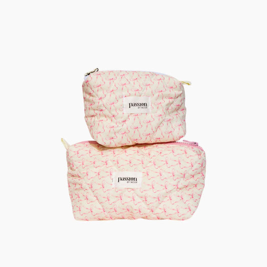 Medium Pink Bows Pouch