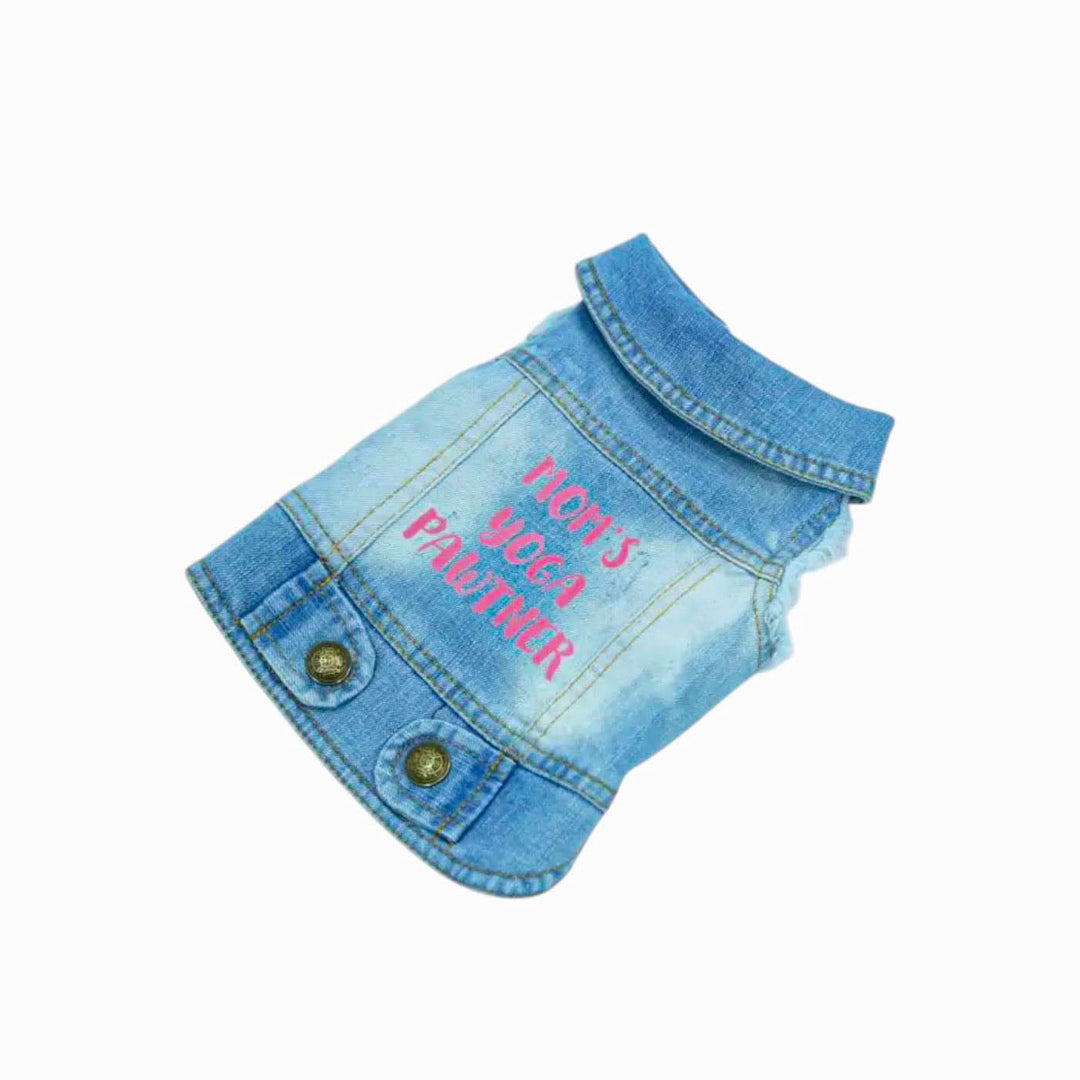 Best Buddies Dog Jeans Jacket - HUNA