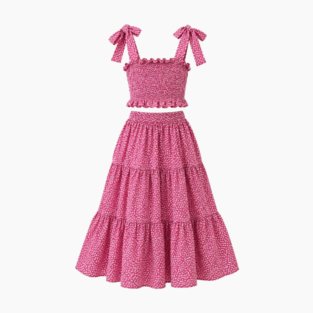 Pink &amp; Flowers Set
