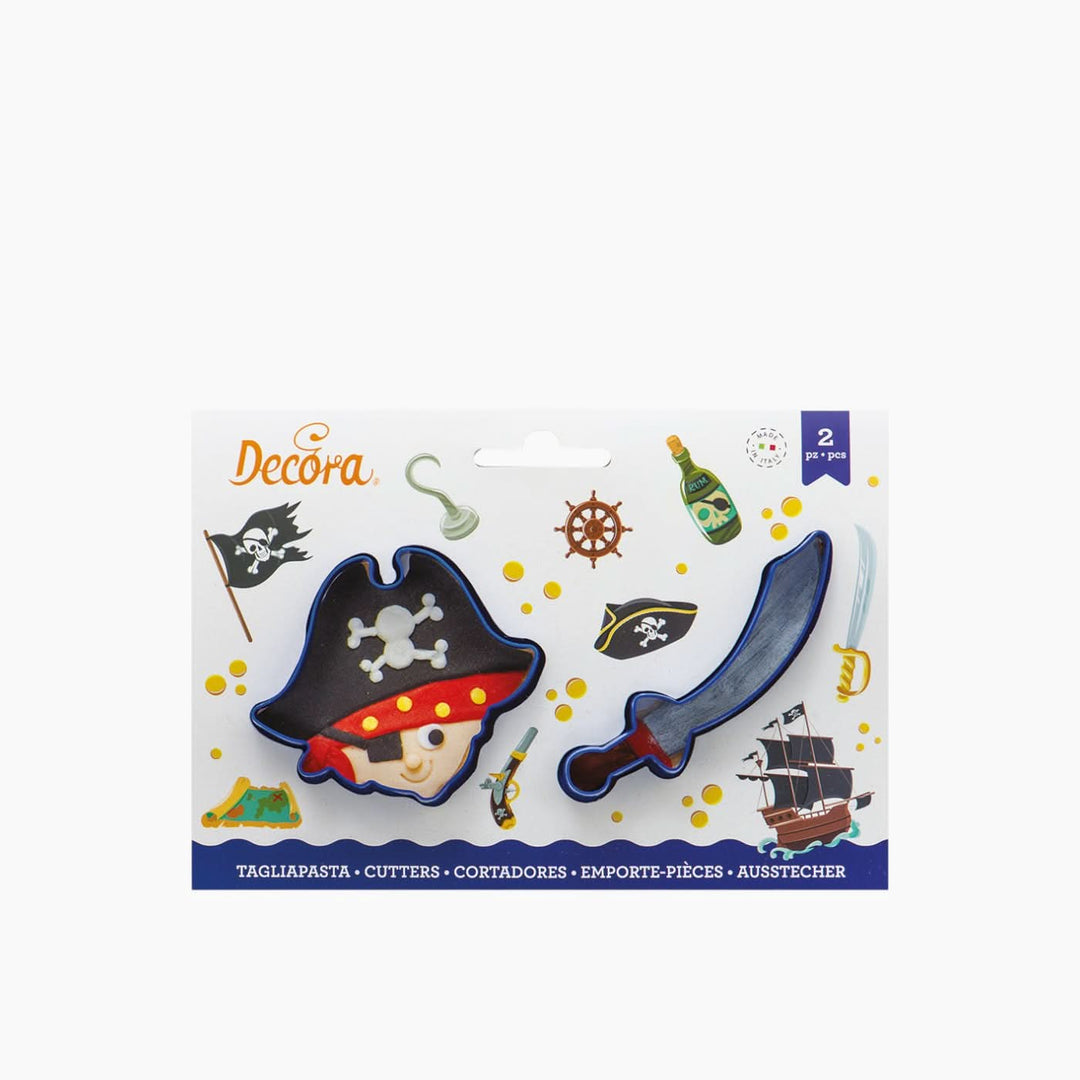 Decora Pirate and Sword Cookie Cutters - HUNA
