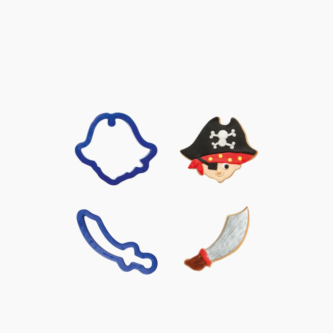 Decora Pirate and Sword Cookie Cutters - HUNA