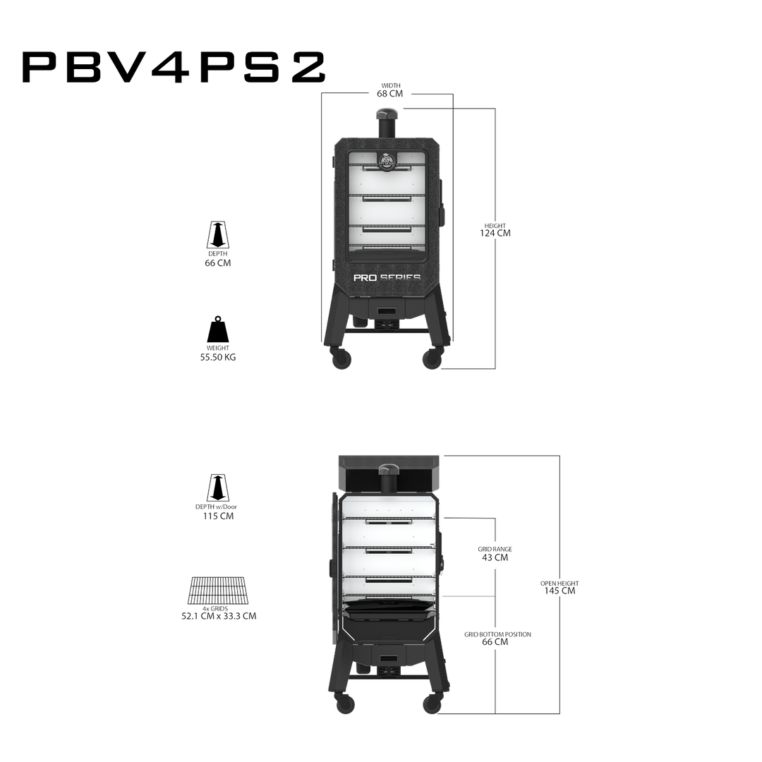 Pit Boss 4-Series WIFI Vertical Smoker