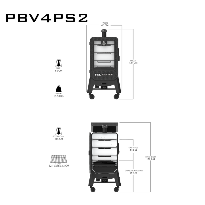 Pit Boss 4-Series WIFI Vertical Smoker