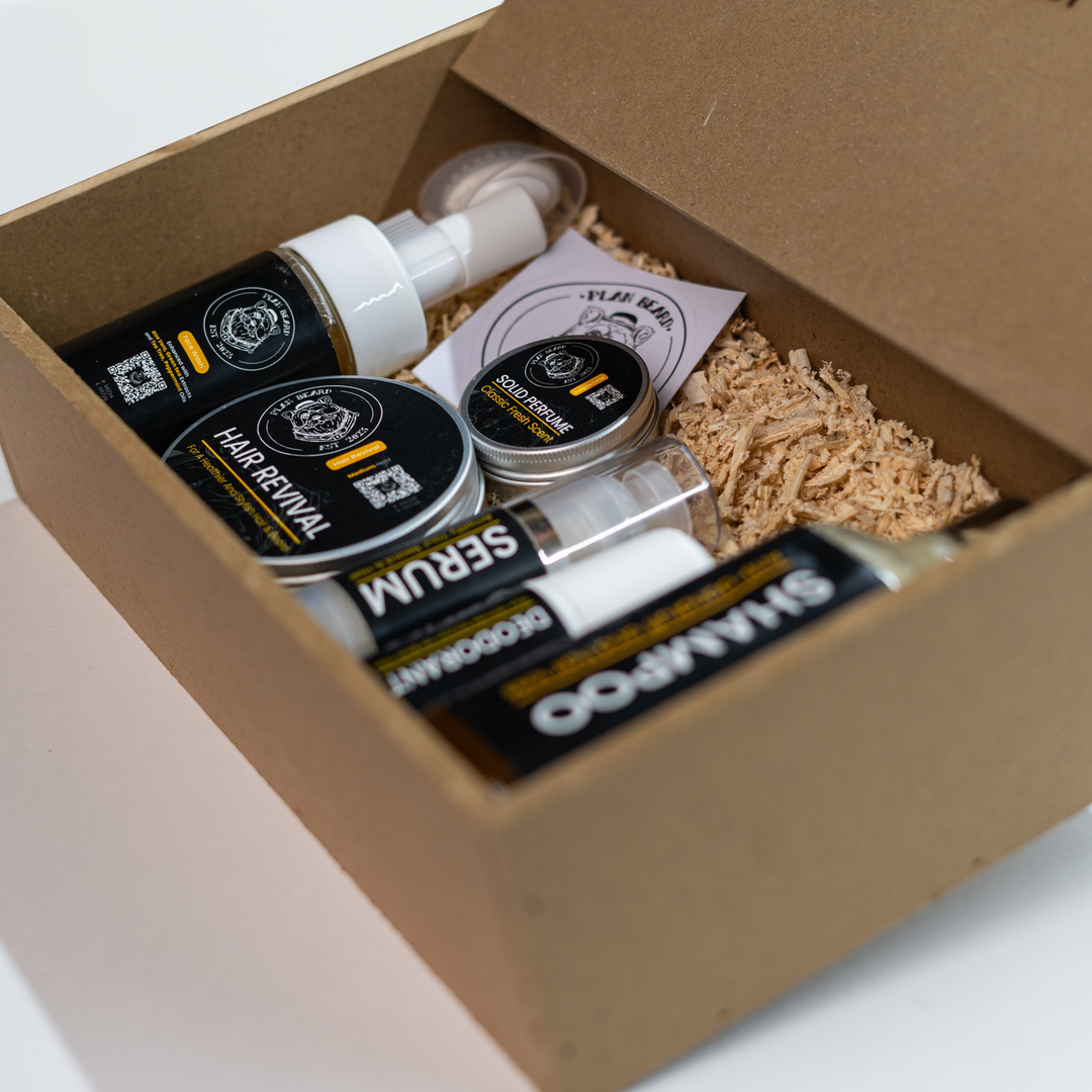 Plan Beard Essentials Package Grooming Set