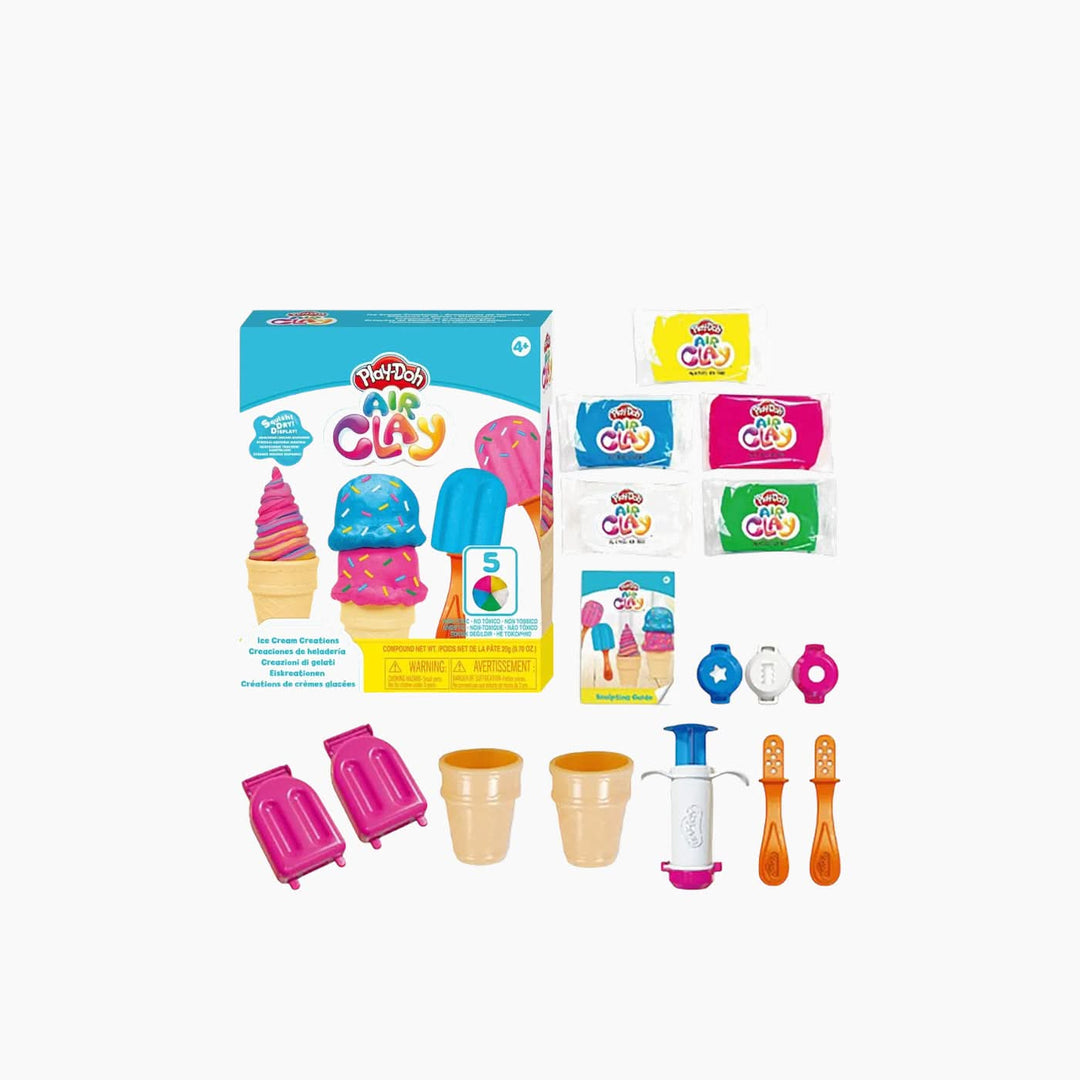 Creative Kids Air Clay Ice Cream Creations Set - HUNA