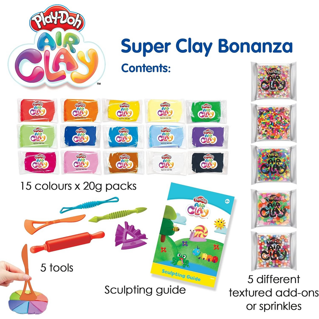 Creative Kids Super Air Clay Bonanza Play Dough Set