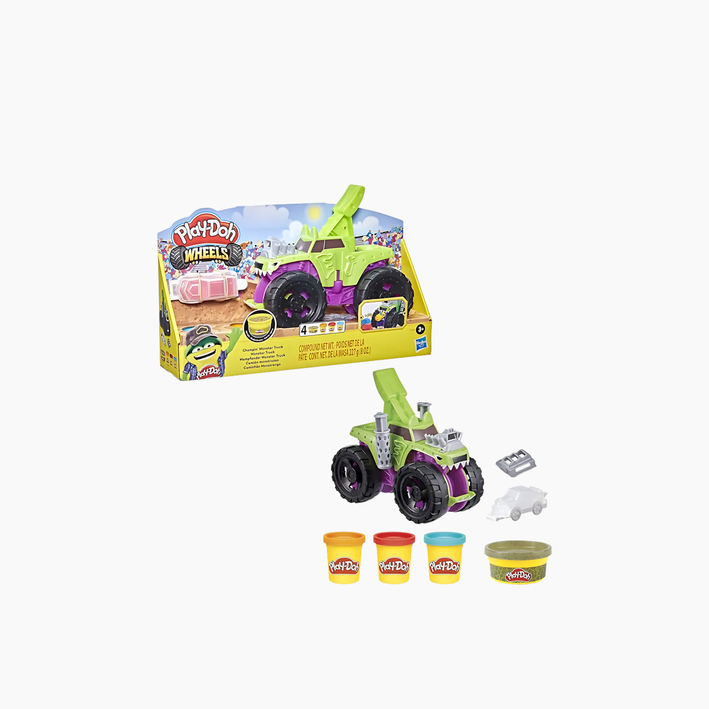 Hasbro Play-Doh Wheels Chompin' Monster Truck Toy Hasbro Play-Doh Wheels Chompin' Monster Truck Toy